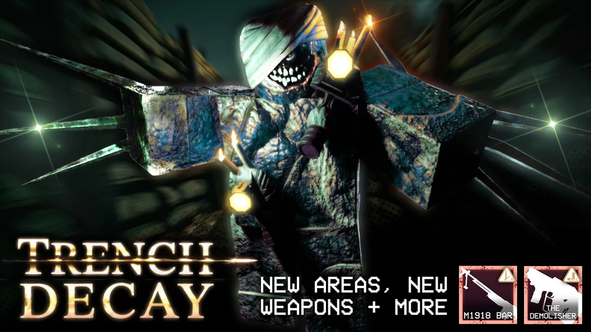 Official TRENCH: DECAY battlefield artwork